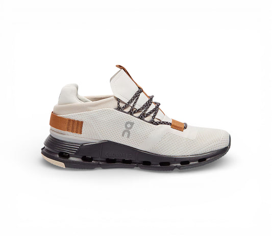 On Cloudnova White Pecan